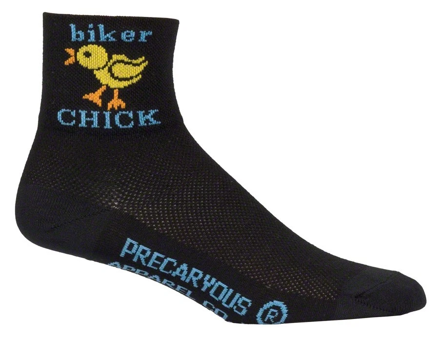 SockGuy Biker Chick 3in Cycling Sock - Women's