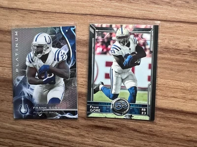 2015 Frank Gore- Topps #354- Indianapolis Colts *TWO CARDS* - Image 1 of 2
