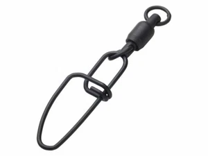 DAM Madcat Stainless Ball Bearing Swivel with Crosslock Snap 3pc Black - Photo 1/1