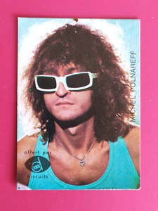 Photo-carte Michel Polnareff offert par les biscuits Dubois dans les années 60 - Imagen 1 de 2