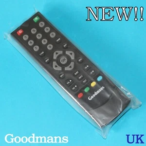 NEW!! Genuine Original  GOODMANS  Remote Control for  GDB12XIT  Set Top Box - Picture 1 of 4