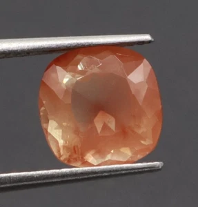 2.80 Cts Natural Andesine Stone Cushion Shape Andesine For Jewelry 9x9 mm - Picture 1 of 6