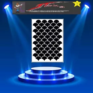 Parafango serbatoio Harley Davidson capesante modello stencil vernice aerografo #003 - Foto 1 di 1