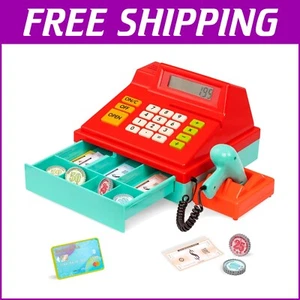Interactive Toy Cash Register with Scanner and Accessories - Red & Blue - Picture 1 of 11