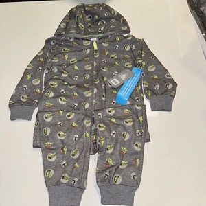 Disney Yoda Grogu Kids size 4t Pajamas new - Picture 1 of 7
