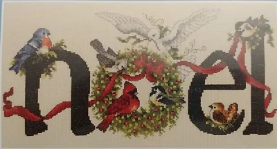 Janlynn 80-0481 Noel 计数十字绣套件-14.25"X7" 14 件 — 第 1/4 张图片