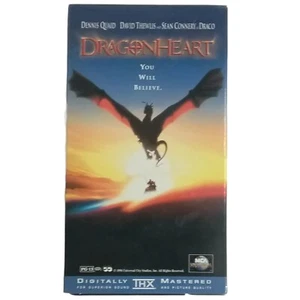 DragonHeart VHS 1997 Sean Connery - Picture 1 of 3