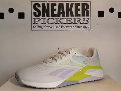 Reebok Women's Nano X2 Training - Sz 9.5 - GX0336 - Chalk / Quartz Glow - Yellow - Image 1 of 4