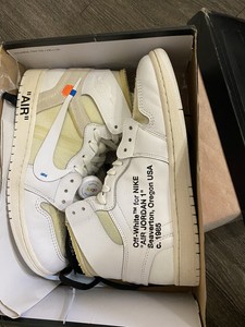 jordan 1 retro off white white