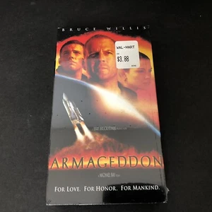 Armageddon (1997) VHS Bruce Willis Brand New Factory Sealed - Picture 1 of 6