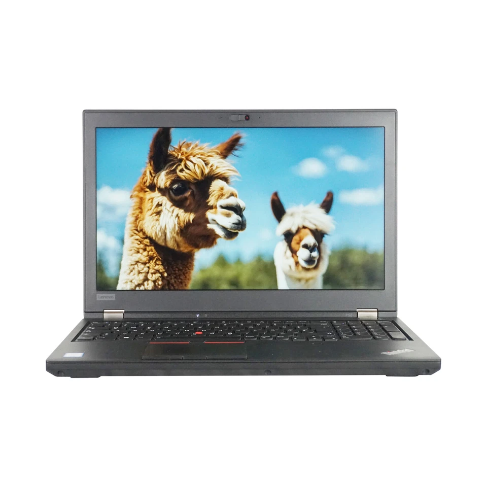 Lenovo THINKPAD P52 15,6 Pollici Notebook i7-8850H 32GB 512GB Quadro P2000 Win11 - Immagine 1 di 4