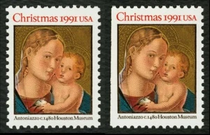 #2578 Madonna & Child, Sheet & Booklet Singles, Mint **ANY 5=FREE SHIPPING** - Afbeelding 1 van 3
