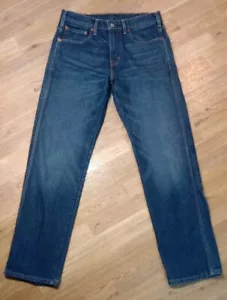 Jeans Levis Western Fit da uomo 30x32 denim gamba dritta resistenti blu scuro lavaggio - Foto 1 di 17
