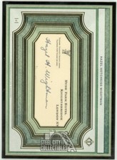 Hazel Hotchkiss Wightman 2020 Topps Transcendent Tennis Oversized Cut Signature