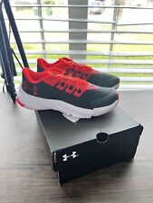Size 5 (GS) - Under Armour Scramjet 5 Low Black Bolt Red
