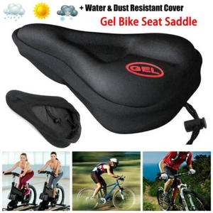 Cojín de gel para asiento de bicicleta con acolchado de gel para bicicletas - Imagen 1 de 11