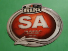 Brains Brewery Sa Beer Badge Real Ale Pump Clip Wales Cardiff Skull Attack