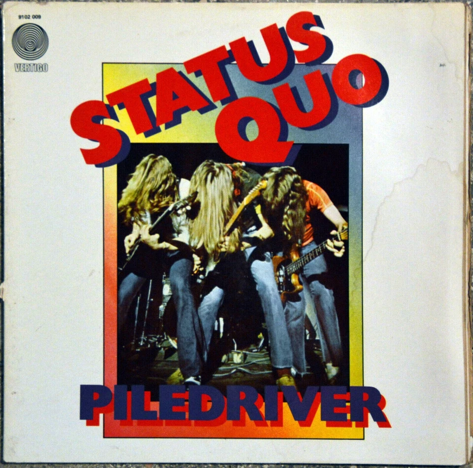 33t Status Quo - Piledriver (LP) - 1972 - Photo 1/1