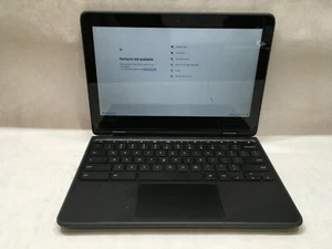 Lenovo 300e Chromebook Lot of 5 Celeron 4 GB 32 GB Damaged Screens All Boot- FT - Picture 1 of 9