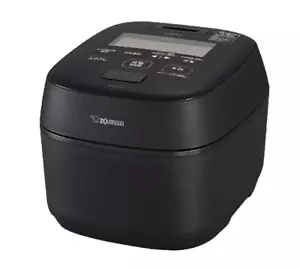 ZOJIRUSHI PRESSURE IH Cuociriso 4 Tazze AC100V NW-UT07-BZ NUOVO dal Giappone - Foto 1 di 1