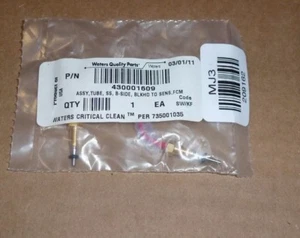Waters ASSY TUBE SS B-SIDE BLKHD TO SENS FCM - 430001609   #209162-H3 - Picture 1 of 2