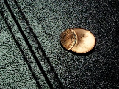 Mint Error Lincoln Penny About Uncirculated Off Centered   - Image 1 of 4