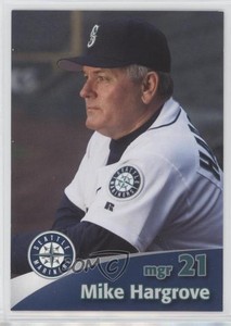 2005 Cloverdale Meats Seattle Mariners Stadium Giveaway Mike Hargrove #1