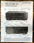 Kenwood KC-Z1 RC-Z1 Preamp / Preamplifier  Service Manual *Original*