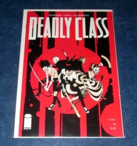 Deadly Class #6 primera impresión iMAGE COMIC 2014 RICK REMENDER SYFY TV casi nuevo - Imagen 1 de 1