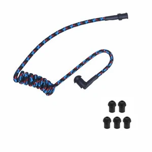Acoustic Coil Tube Mixed Color Colorful Replacement with Silicone Small Ear T... - Picture 1 of 5