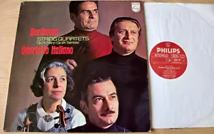 PHILIPS 6500 180 BEETHOVEN STRING QUARTETS 10/11 LP ITALIANO NM- (1981) HOLLAND - Picture 1 of 2