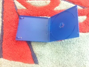 50 NEW 11 MM SINGLE POLY CD DVD CASE W/SLEEVE, SOLID BLUE, MH1 FREE SHIPPING - Picture 1 of 1
