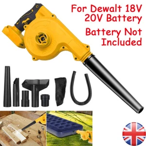 2in1 Cordless Leaf Blower for Dewalt 18/20V Battery Electric Leaf Blower Vacuum - Picture 1 of 13