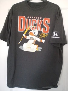 NHL ANAHEIM DUCKS WILD WING 93 HONDA PROMO SHIRT BLACK XL - Bild 1 von 7
