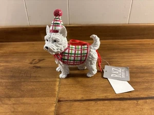 RAZ Imports Dog Ornaments Resin West Highland White Terrier New - Picture 1 of 3