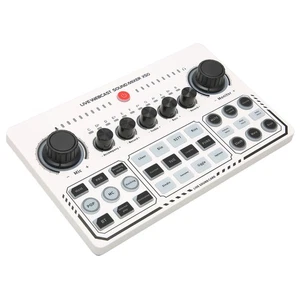 X50 Live Sound Card 12 Warm Up Sound Effects One Touch Mute USB External Sou NEW - Afbeelding 1 van 12