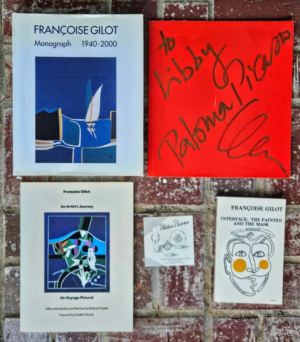 Monograph 1940-2000 Francoise Gilot サイン入 Monograph 1940-2000