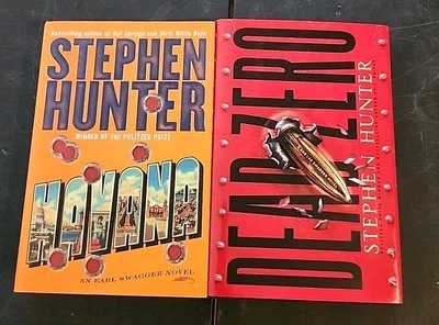 Lot Of 2 Stephen Hunter Hardcover Books Havana & Dead Zero - Image 1 of 2