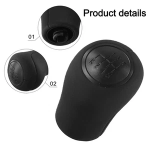 Aesthetic Black Leather Shifter Compatible with For Mercedes W639 Models - Picture 1 of 12