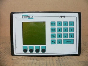 Medidor de panel de monitor Promess Ppm Electronics 8500300103 tipo Vo.3, 24Vdc/20Ma - Imagen 1 de 3
