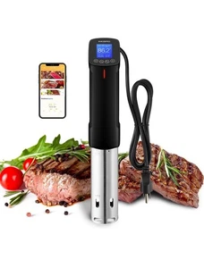Inkbird WIFI Sous Vide Machine ISV-100W, 1000 Watts Sous-Vide Cooker - Picture 1 of 12