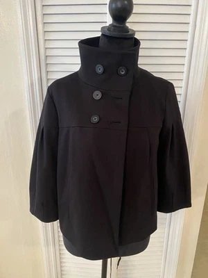 Blazer Attention Mujer Negro Chaqueta Clásica Manga 3/4 Talla XS Informal Minimalista Foto 1 de 4