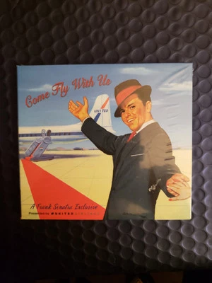 Come Fly With Us-A Frank Sinatra Exclusive-by United Airlines-New & Sealed-2000 - Image 1 of 3