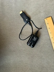 Chrome Google Chromecast  HDMI Media Streamer TV H2G2-42 W/ Charger & Cable - Picture 1 of 2