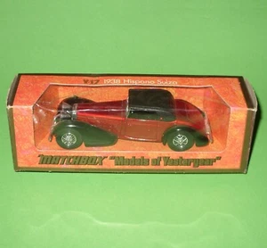 Matchbox Yesteryears / Y17 1938 Hispano Suiza in Type H Box - Picture 1 of 12
