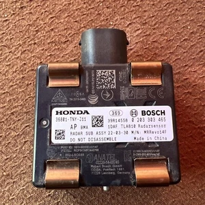 Honda CR-V Radar Distance Control Unit Sensor 36801-TNY-J11 0203303465 2018-2020 - Picture 1 of 5