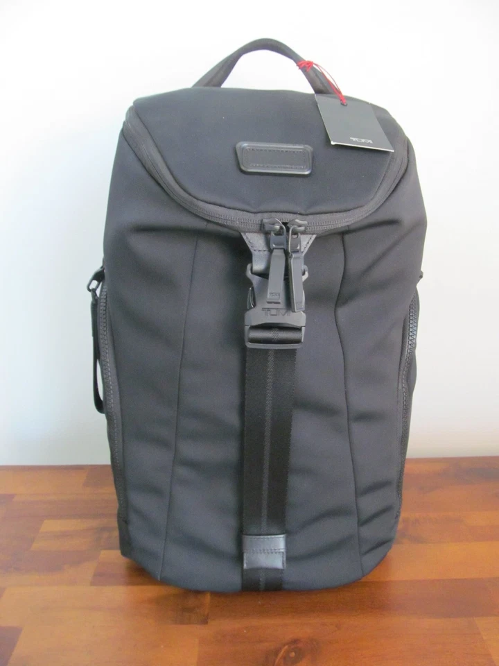 TUMI Black Short Trip Vassar Trolley 17.5" Laptop Backpack-Large Packable -NWT - Image 1 of 4