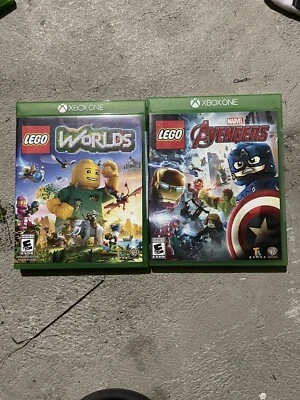LEGO Marvel's Avengers & LEGO Worlds Microsoft Xbox One X2 Lego Videojuegos Foto 1 de 4