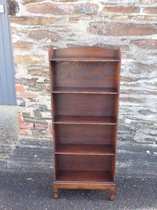 Vintage Oak Bookcase - Picture 1 of 14