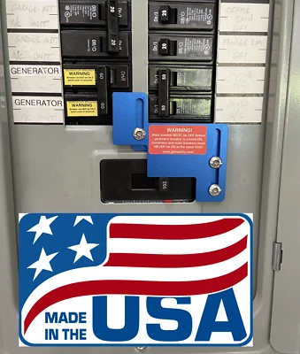 GENSAFETY BR200 Generator Interlock Kit Eaton / Cutler Hammer or Challenger 150 & 200A BR